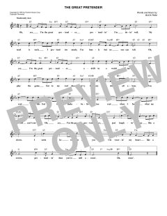 The Great Pretender von The Platters (Download) 
