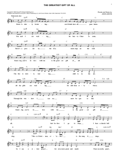 The Greatest Gift Of All von John Jarvis (Download) 