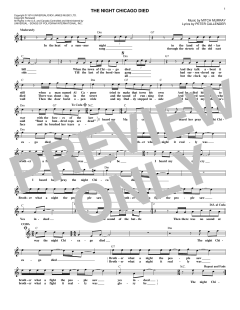The Night Chicago Died von Mitch Murray (Download) 