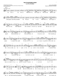 The Telephone Hour von Charles Strouse (Download) 