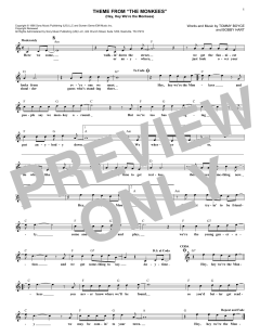 Theme From "The Monkees" (Download) 