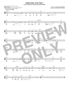 Theme From Star Trek von Alexander Courage (Download) 