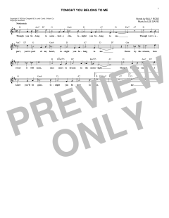 Tonight You Belong To Me von Patience & Prudence (Download) 