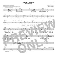 Tonight's The Night von Rod Stewart (Download) 