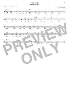 True Love von Cole Porter (Download) 