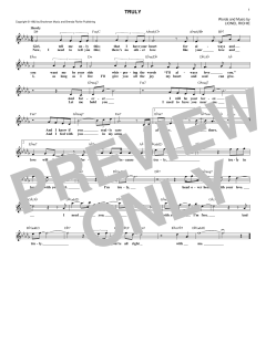 Truly von Lionel Richie (Download) 