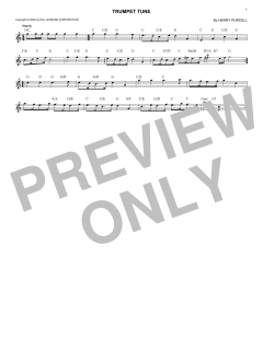 Trumpet Tune (Download) 
