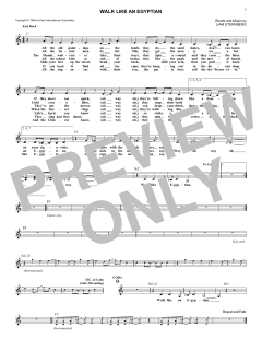 Walk Like An Egyptian von The Bangles (Download) 