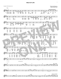 Walk Of Life von Dire Straits (Download) 