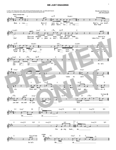 We Just Disagree von Billy Dean (Download) 