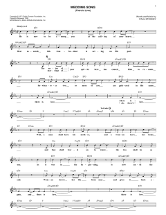 Wedding Song von Petula Clark (Download) 