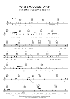 What A Wonderful World von Louis Armstrong (Download) 