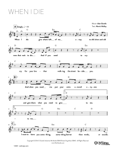 When I Die (Download) 