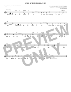 When My Baby Smiles At Me von Andrew B. Sterling (Download) 