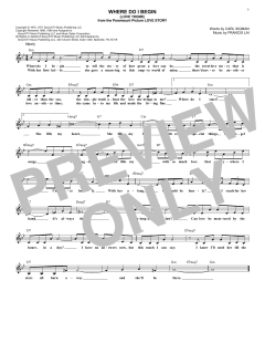 Where Do I Begin von Andy Williams (Download) 