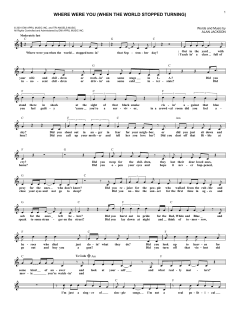 Where Were You von Alan Jackson (Download) 
