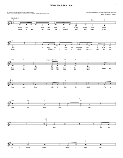 Who You Say I Am von Hillsong Worship (Download) 