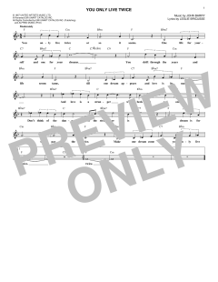 You Only Live Twice von John Barry (Download) 