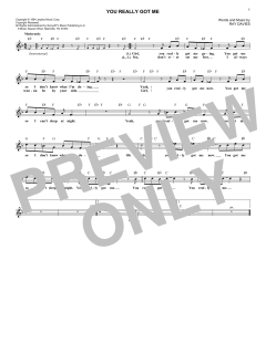 You Really Got Me von The Kinks (Download) 