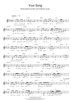 Your Song von Elton John (Download) 