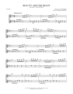 Beauty And The Beast von Alan Menken (Download) 