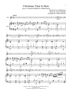 Christmas Time Is Here von Lee Mendelson (Download) 