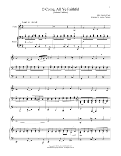 O Come, All Ye Faithful von Frederick Oakeley (Download) 