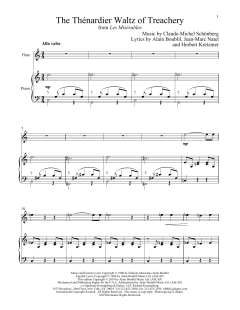The Thénardier Waltz Of Treachery von Alain Boublil (Download) 