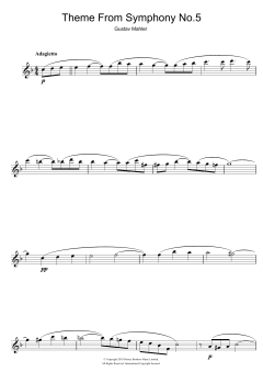 Adagietto von Gustav Mahler (Download) 
