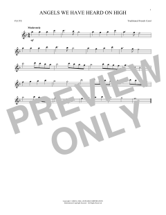 Angels We Have Heard On High von Traditional French Carol (Download) 