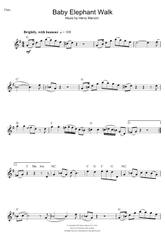 Baby Elephant Walk von Henry Mancini (Download) 