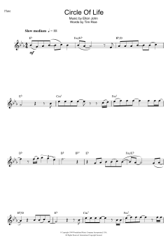 Circle Of Life von Elton John (Download) 