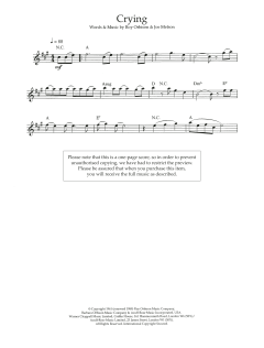 Crying von Roy Orbison (Download) 