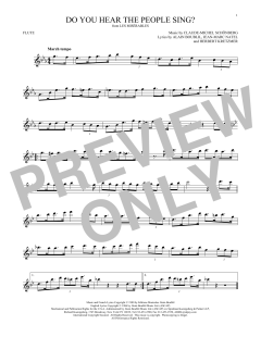 Do You Hear The People Sing? von Alain Boublil (Download) 
