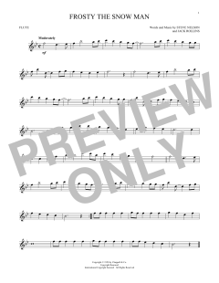 Frosty The Snow Man von Jack Rollins (Download) 