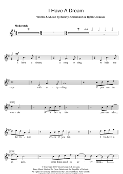 I Have A Dream von ABBA (Download) 