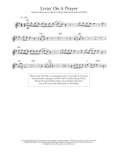 Livin' On A Prayer von Bon Jovi (Download) 