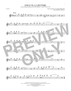 Once In A Lifetime von Anthony Newley (Download) 