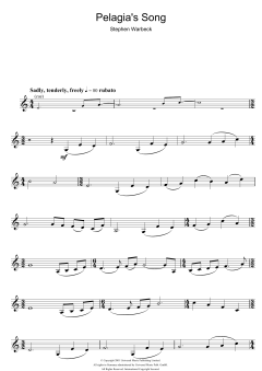 Pelagia's Song von Stephen Warbeck (Download) 