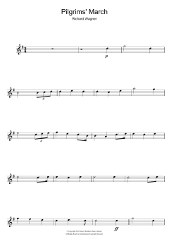 Pilgrims' March von Richard Wagner (Download) 