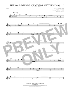 Put Your Dreams Away von Frank Sinatra (Download) 