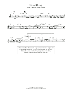 Something von George Harrison (Download) 