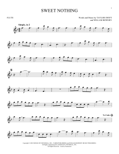 Sweet Nothing von Taylor Swift (Download) 