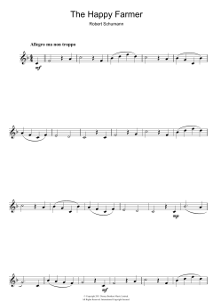 The Happy Farmer von Robert Schumann (Download) 