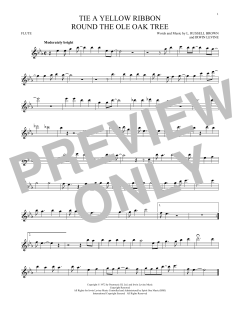 Tie A Yellow Ribbon Round The Ole Oak Tree von Irwin Levine (Download) 