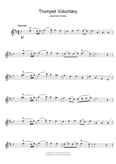 Trumpet Voluntary von Jeremiah Clarke (Download) 