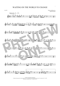 Waiting On The World To Change von John Mayer (Download) 