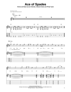 Ace Of Spades von Motorhead (Download) 