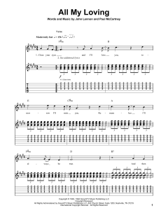All My Loving von The Beatles (Download) 