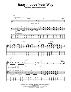 Baby, I Love Your Way von Peter Frampton (Download) 